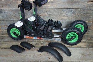 Skike V9 Fire 200 mm z błotnikami - zestaw