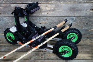 Zestaw Skike V9 Fire 200 i kije Skike one4ALL