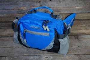 Torba biodrowa na nartorolki Abbey Outdoor - blue